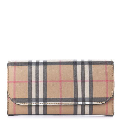 Burberry Vintage Check Halton Wallet Black 1 of 6