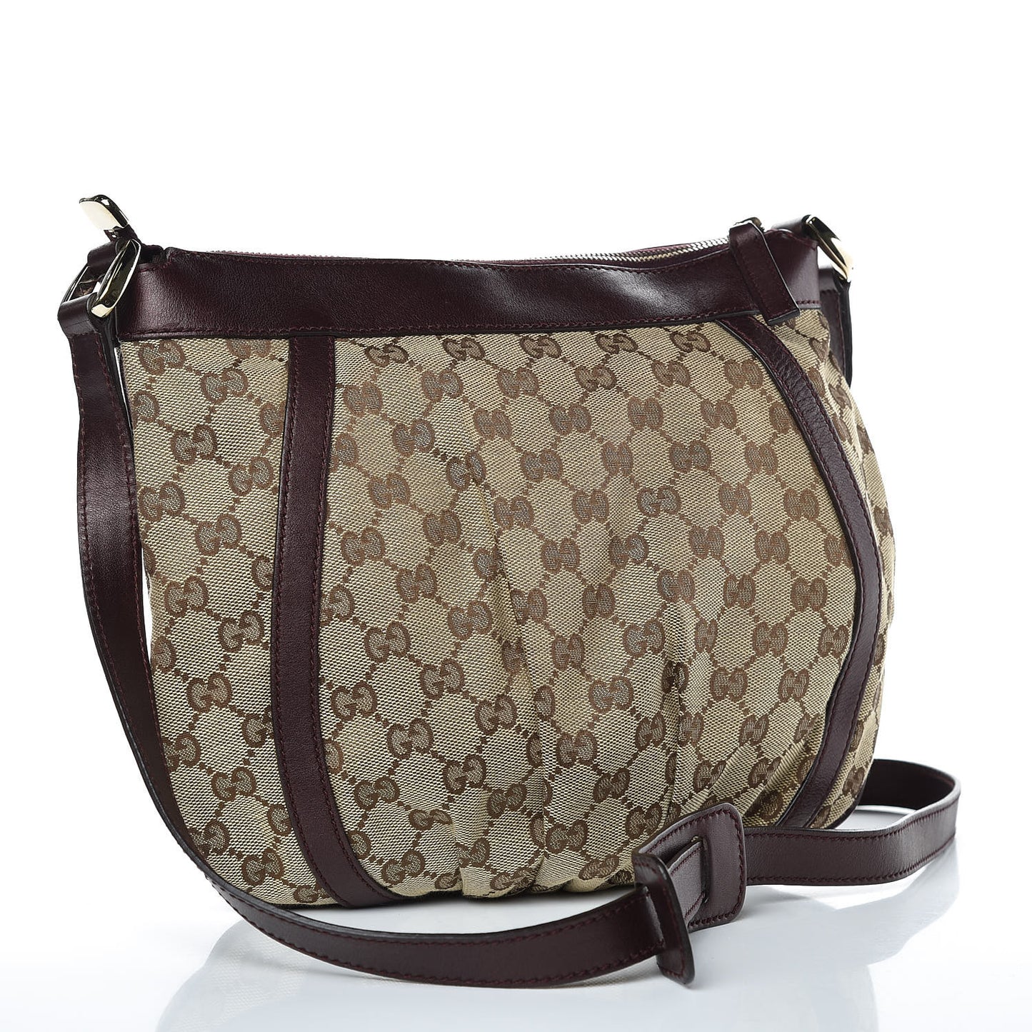 Crystal Monogram Small D Gold Ring Messenger Purple