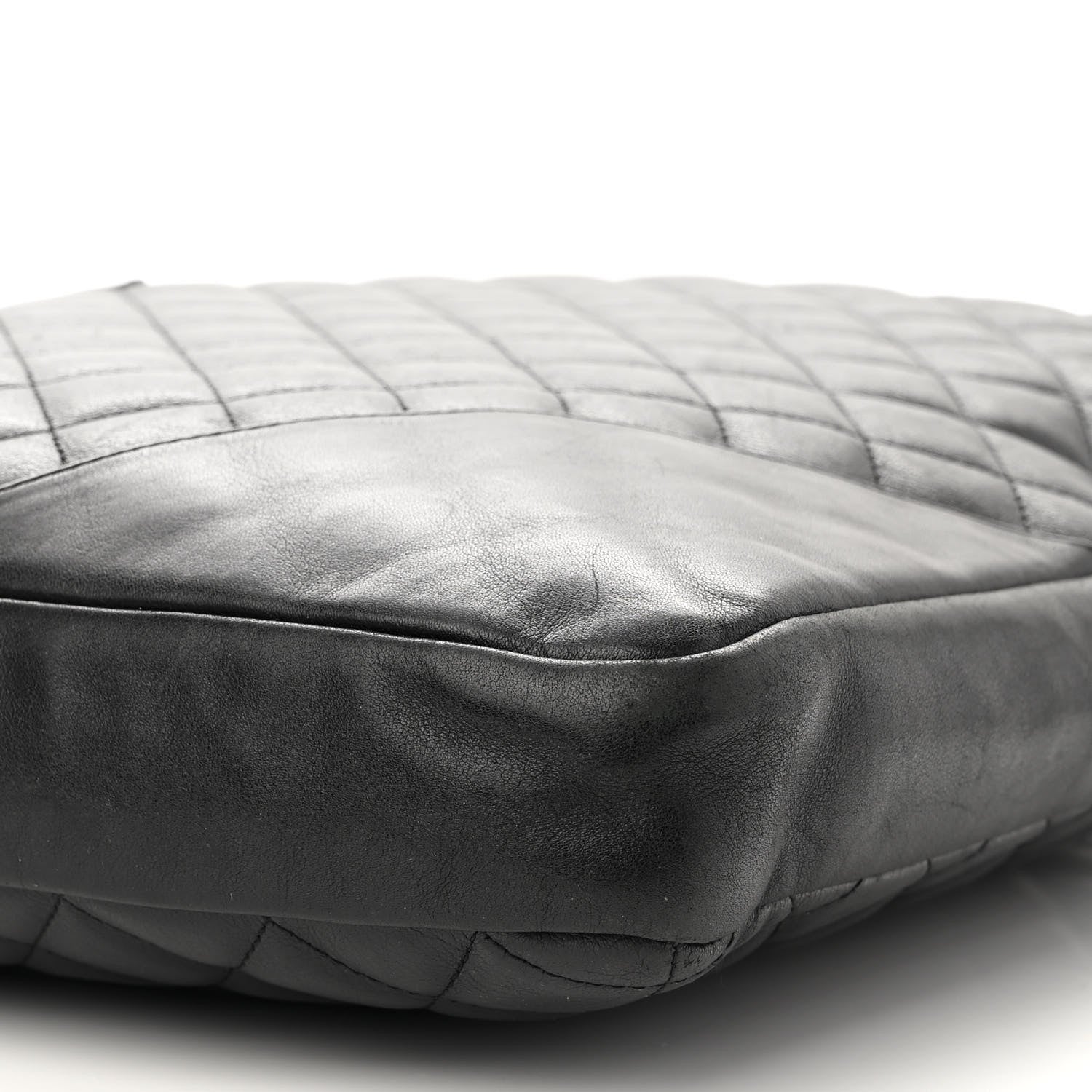 Chanel Calfskin Quilted Large Cambon Messenger Black 9 of 12