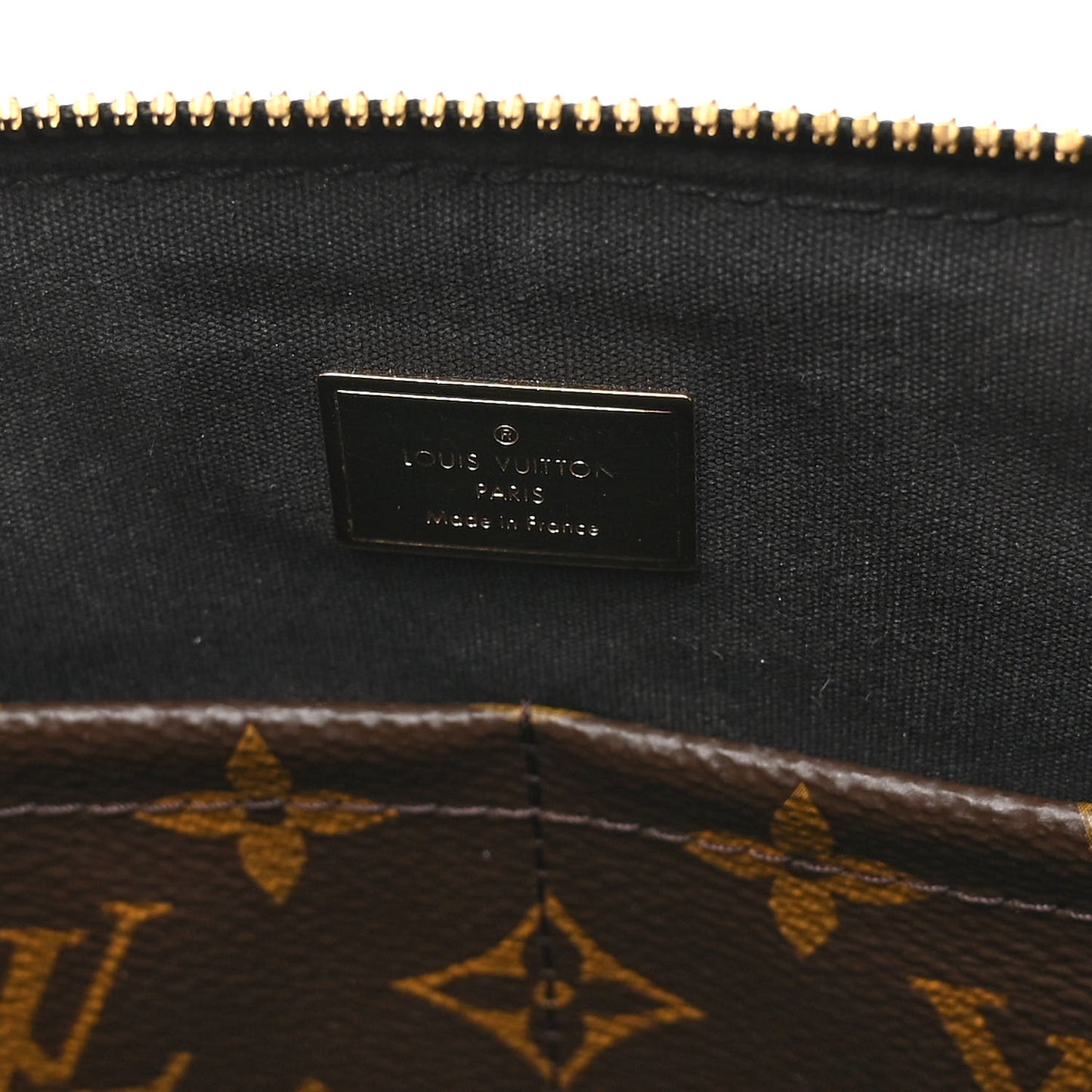 Patent Calfskin Miroir Tote Black