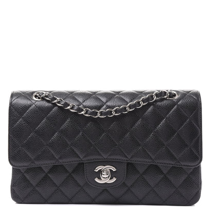 Chanel Caviar Quilted Medium Double Flap Black 1 of 10