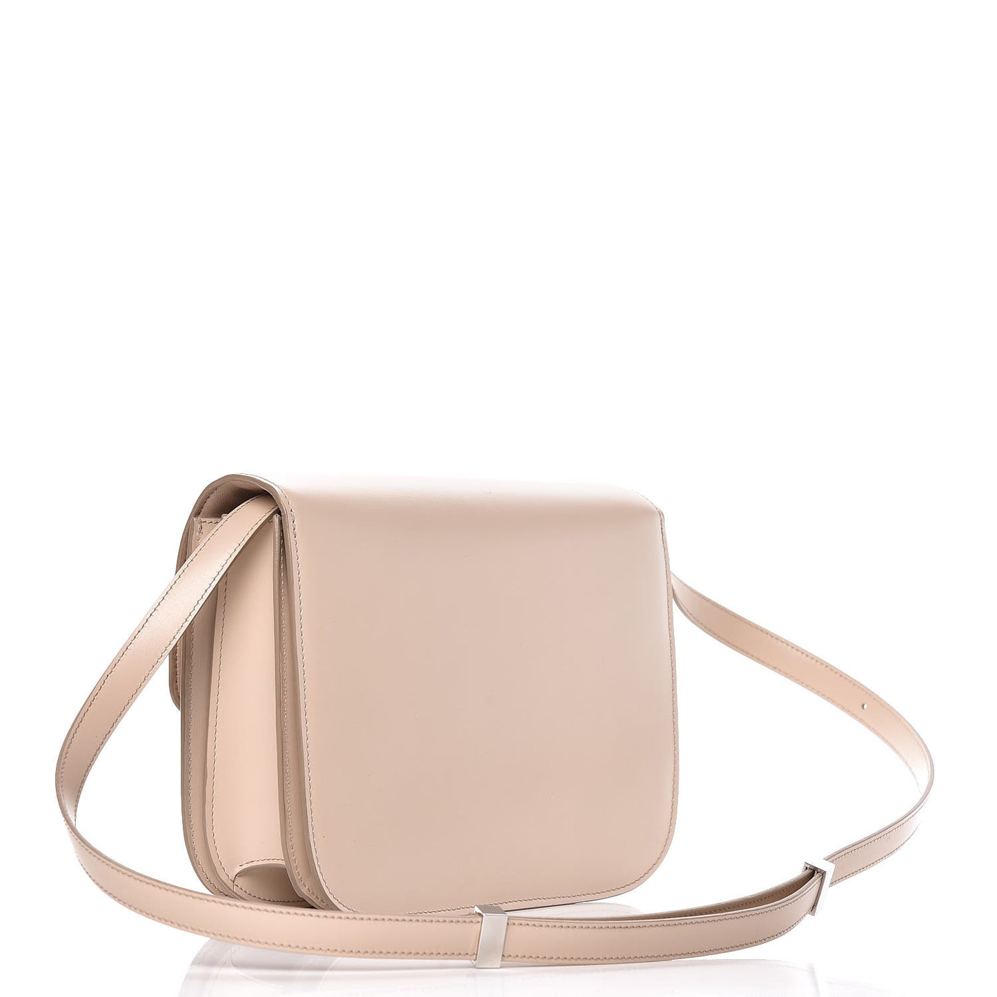 Box Calfskin Medium Classic Box Flap Bag Ballerina