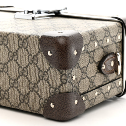 Gucci GG Supreme Monogram Globe-Trotter Beauty Case Brown 10 of 13