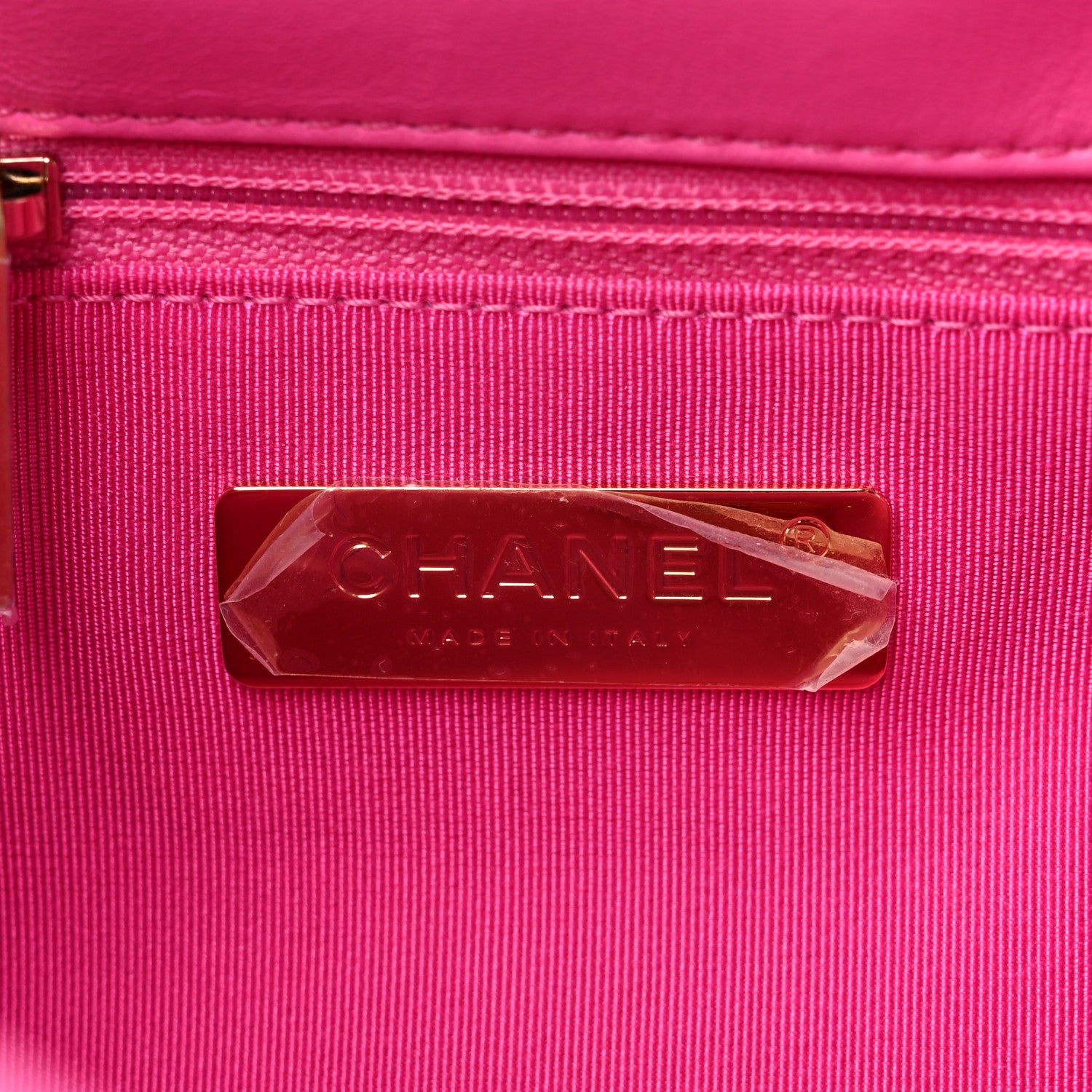 Chanel Lambskin Quilted Medium Chanel 19 Flap Pink 6 of 10