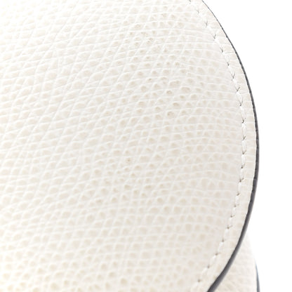 Christian Dior Grained Calfskin Mini Saddle Bag White 12 of 12