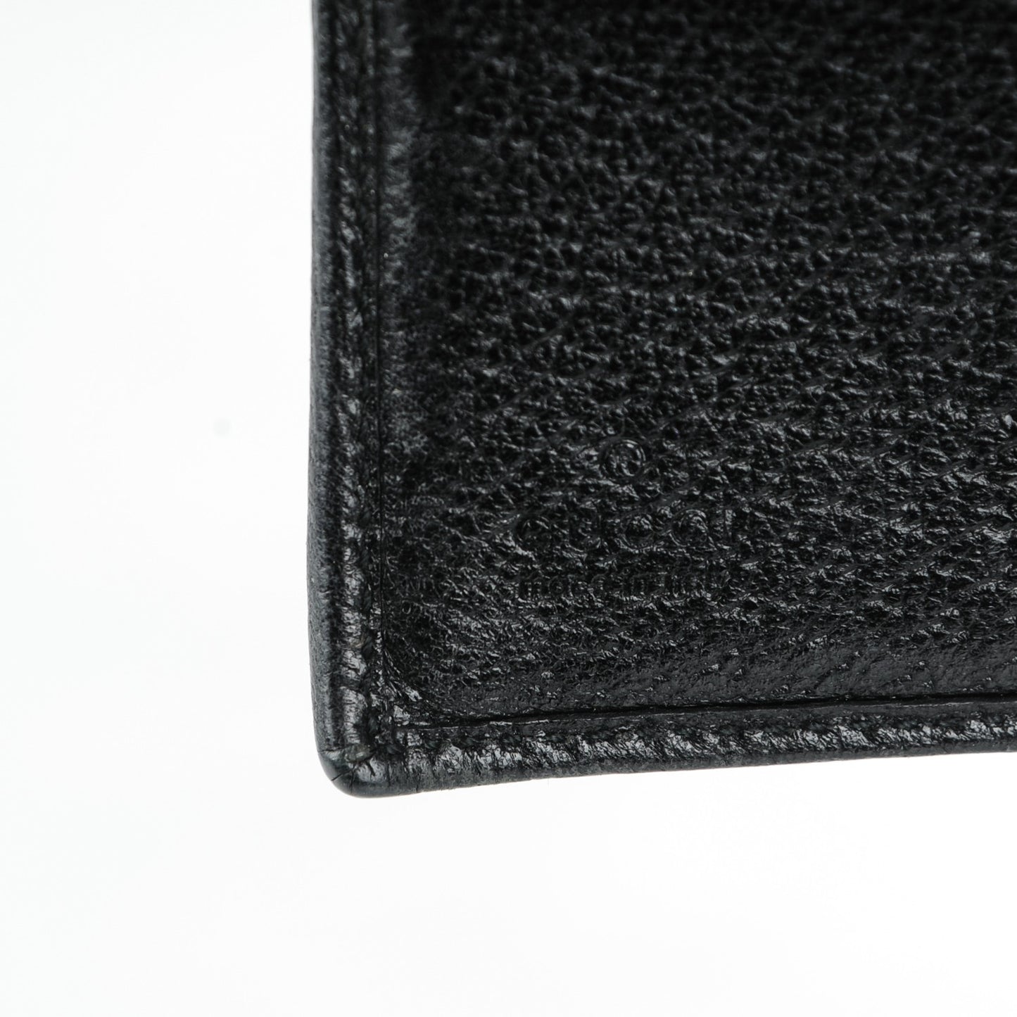 Monogram French Flap Wallet Black