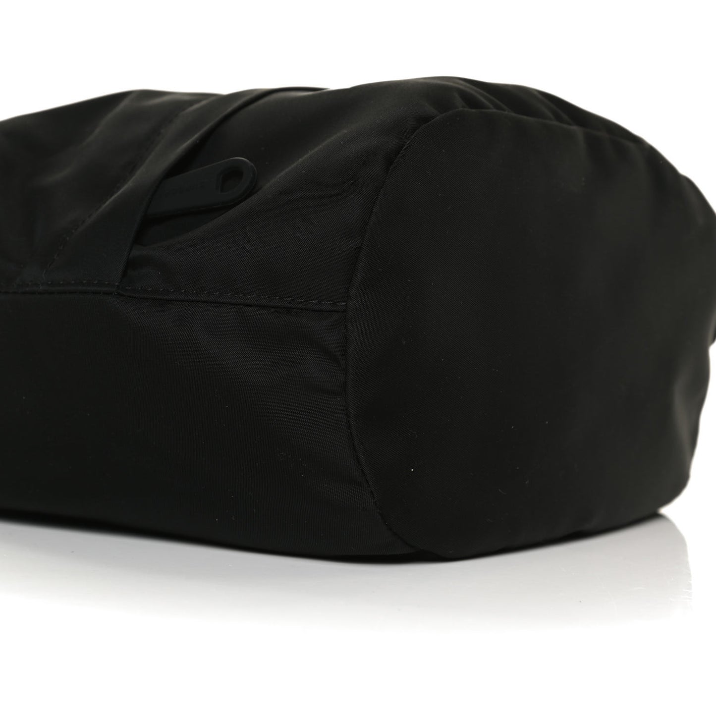 Econyl Logo Print Drawcord Pouch Black