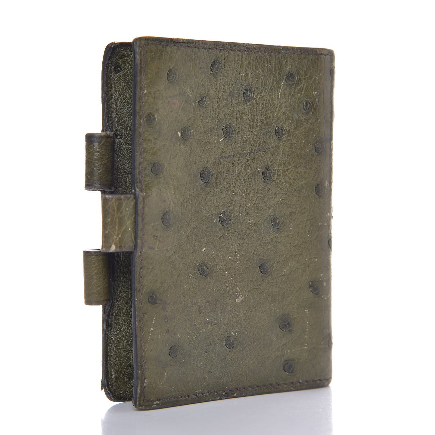 Ostrich Mini Vision Agenda Cover Vert Olive