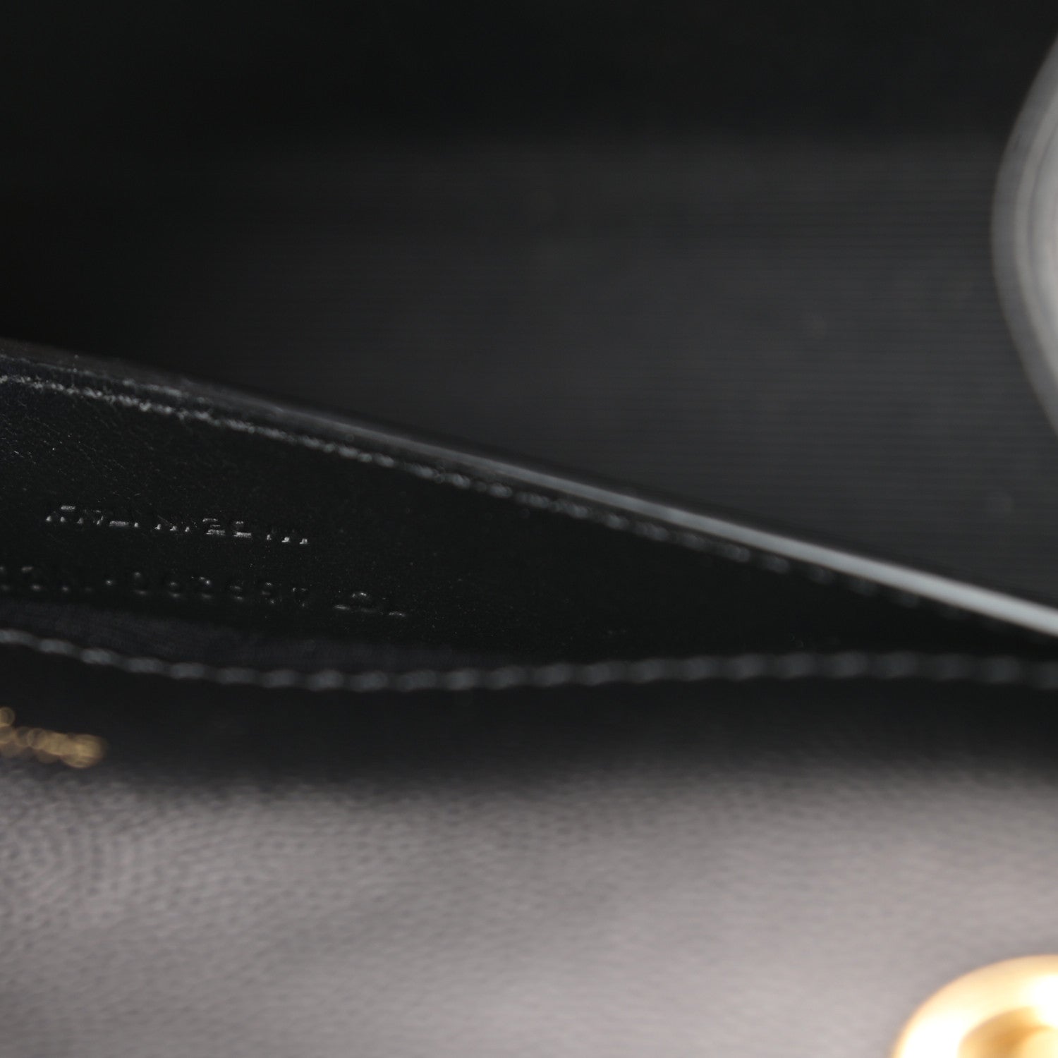 Saint Laurent Grain De Poudre Small Monogram Kate Satchel Black 7 of 12
