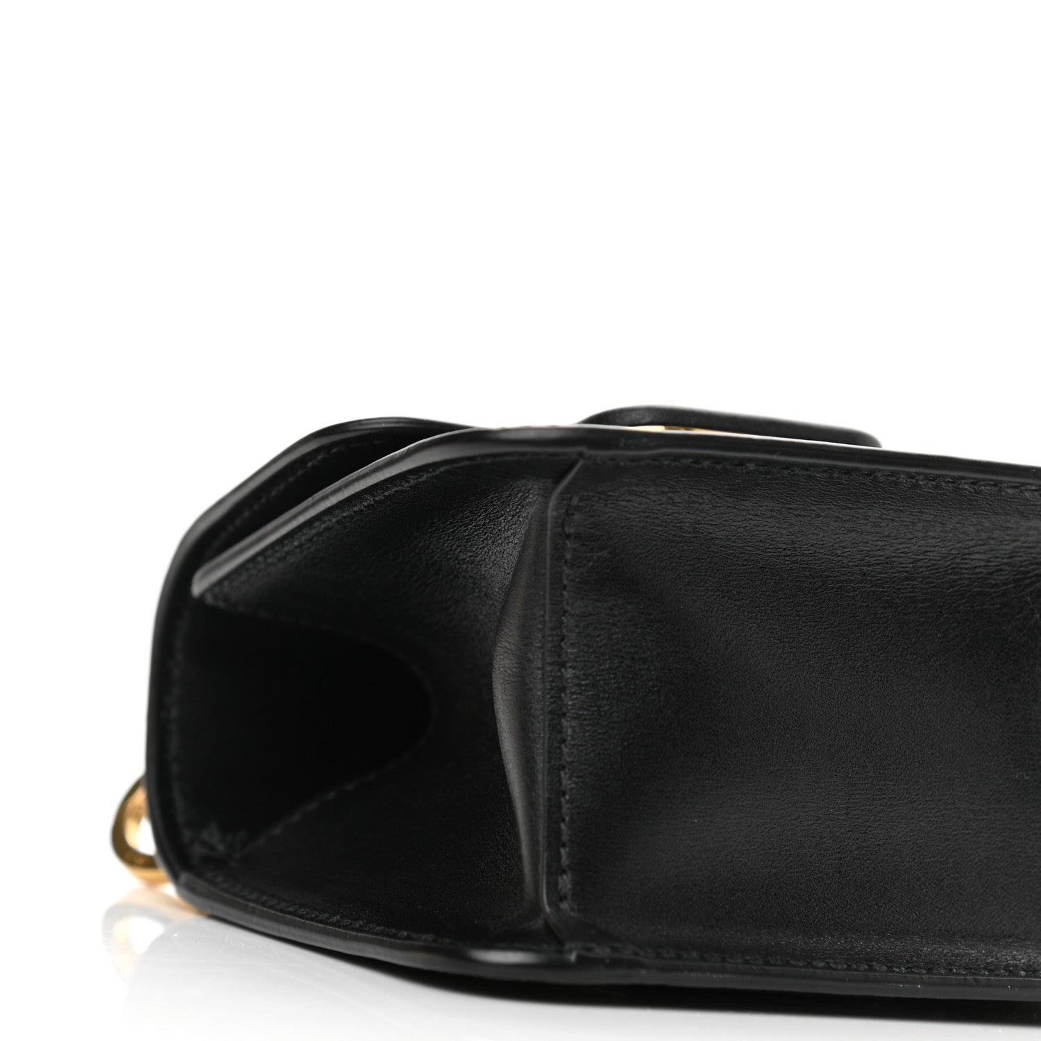 Valentino Garavani Smooth Calfskin Micro VSling Shoulder Bag Black 9 of 10