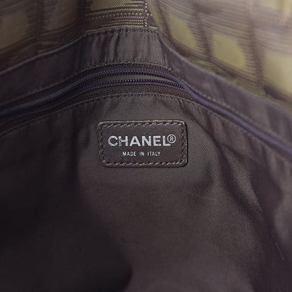 Chanel Nylon Medium Travel Tote Khaki 6 of 15