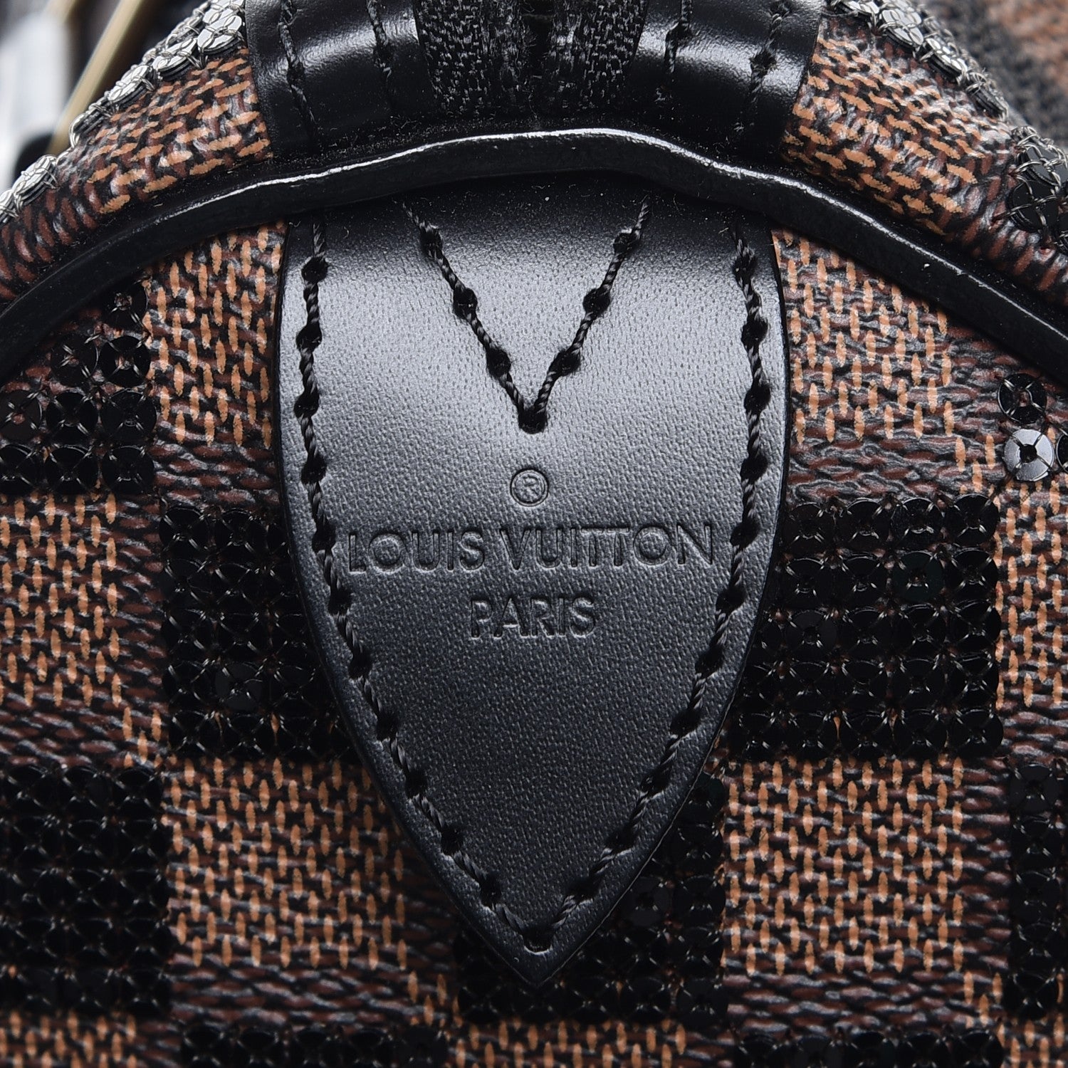 Louis Vuitton Damier Paillettes Speedy 30 Black 8 of 9