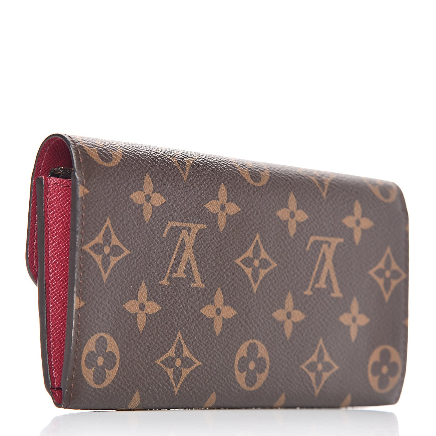Monogram Emilie Wallet Fuchsia