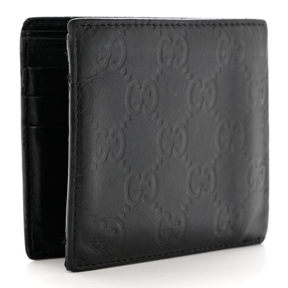 Gucci Guccissima Avel Bi-Fold Wallet Black 3 of 10