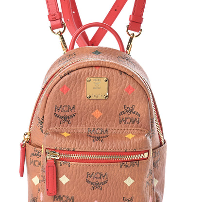 MCM Visetos Spektrum X-Mini Backpack Cognac 7 of 11