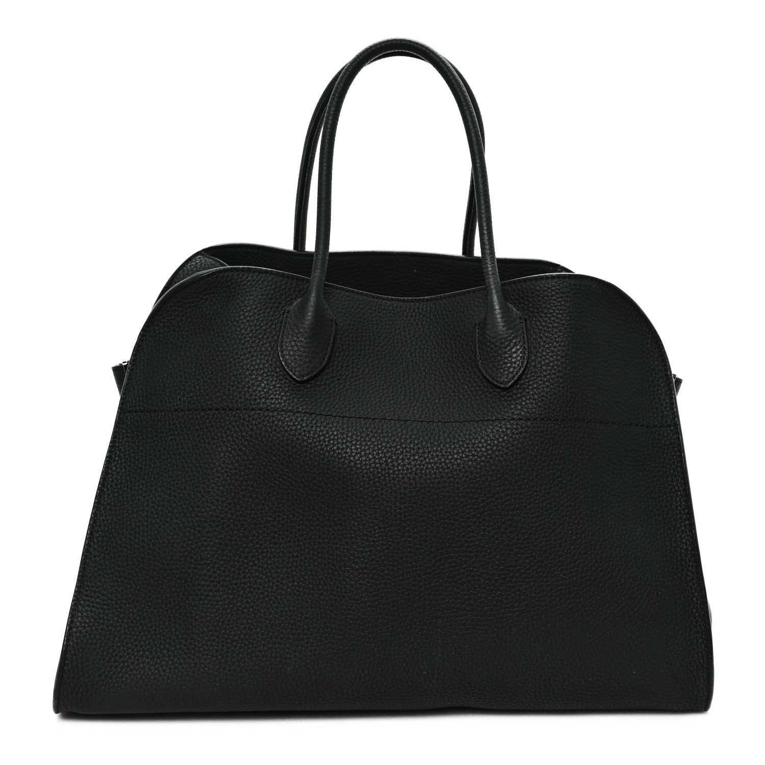 The Row Matte Grained Calfskin Soft Margaux 15 Black 1 of 8