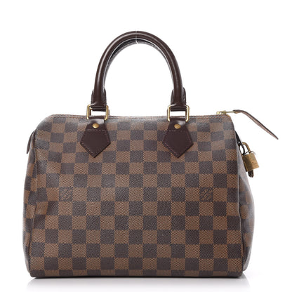 Louis Vuitton Damier Ebene Speedy 25 1 of 8