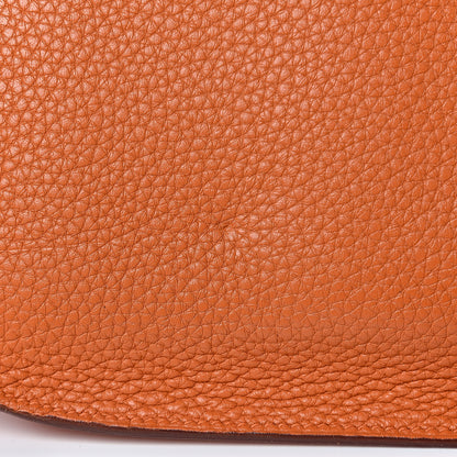 Hermes Taurillon Clemence Jypsiere 28 Orange 14 of 17