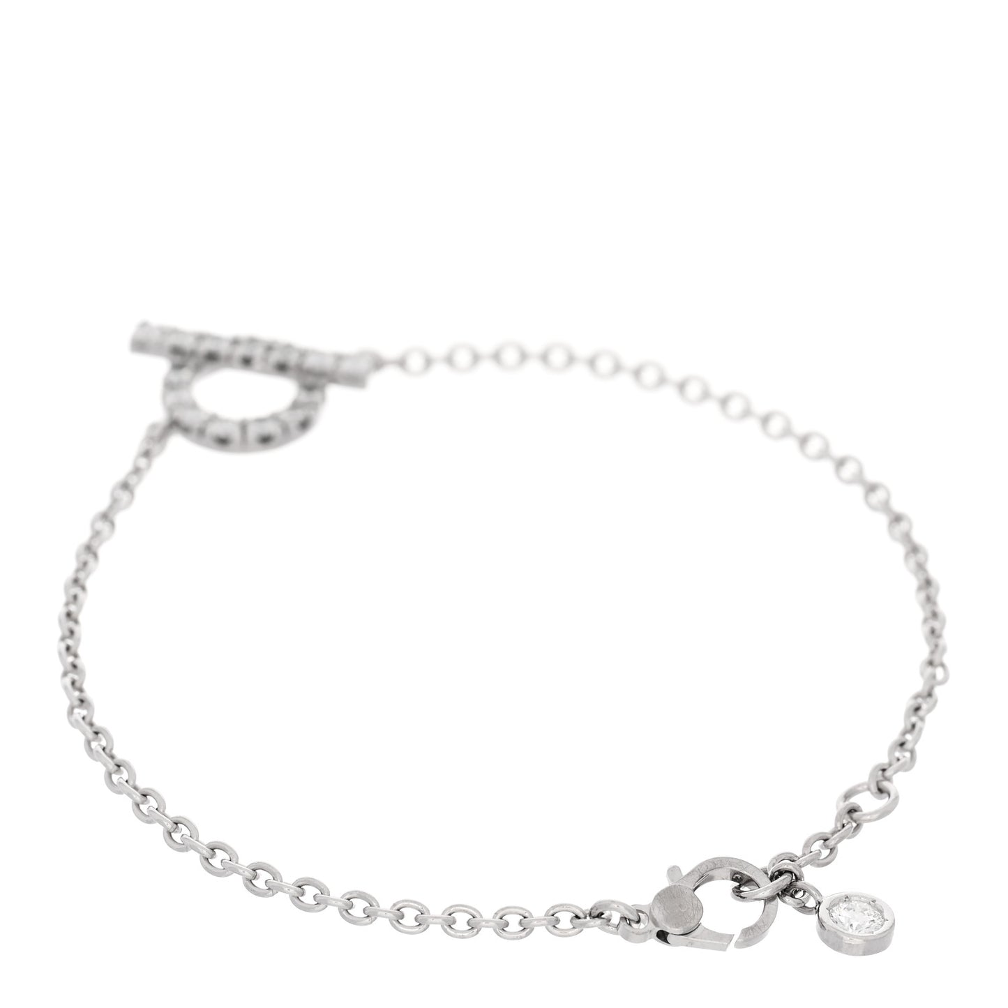 18K White Gold Diamond Finesse Bracelet SH