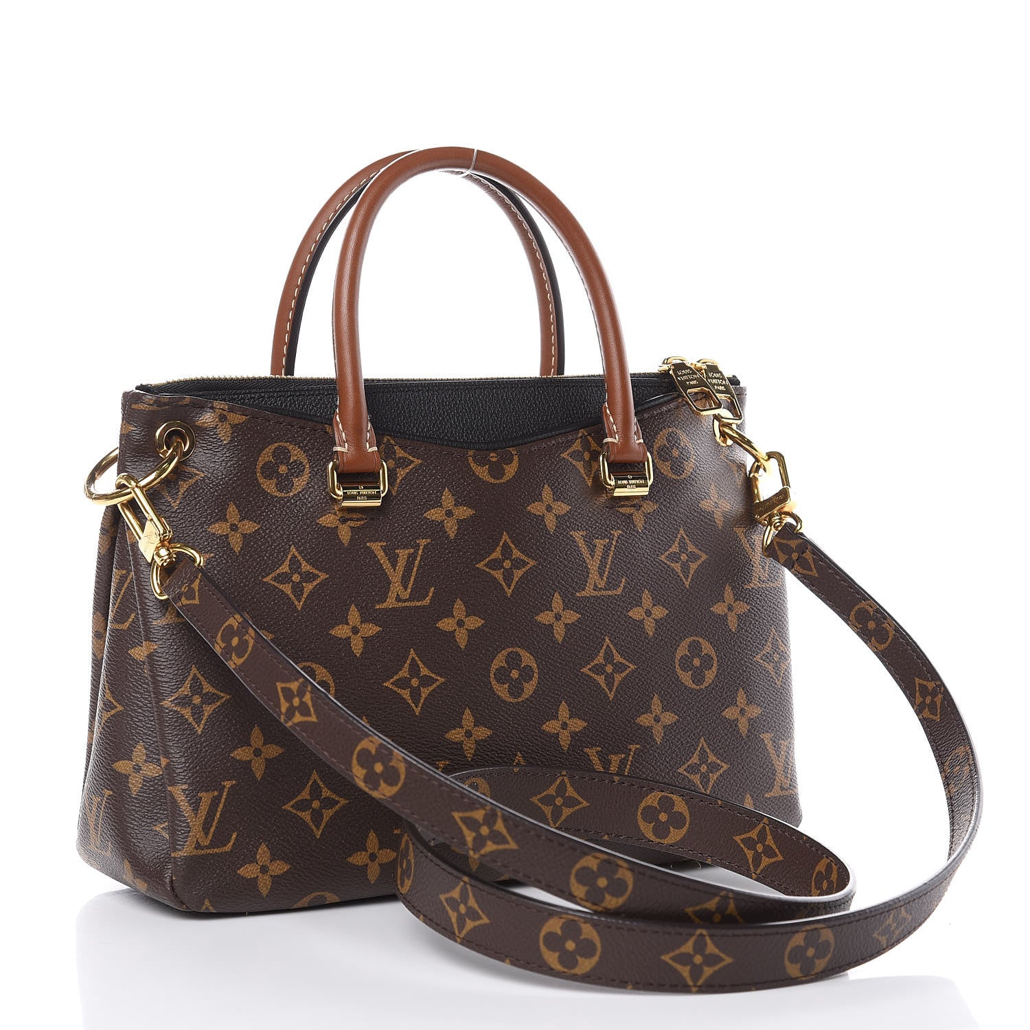Louis Vuitton Monogram Pallas BB Black 4 of 11