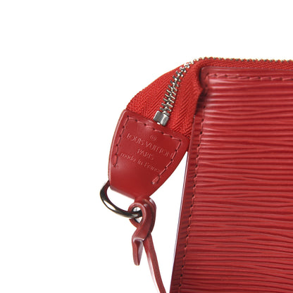 Louis Vuitton Epi Pochette Accessories 24 Rouge 6 of 11