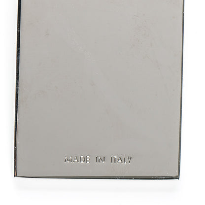 Louis Vuitton Metal Luggage Tag Key Holder Silver 4 of 4