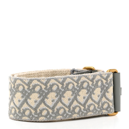 Christian Dior Oblique Adjustable Shoulder Strap Grey 2 of 5
