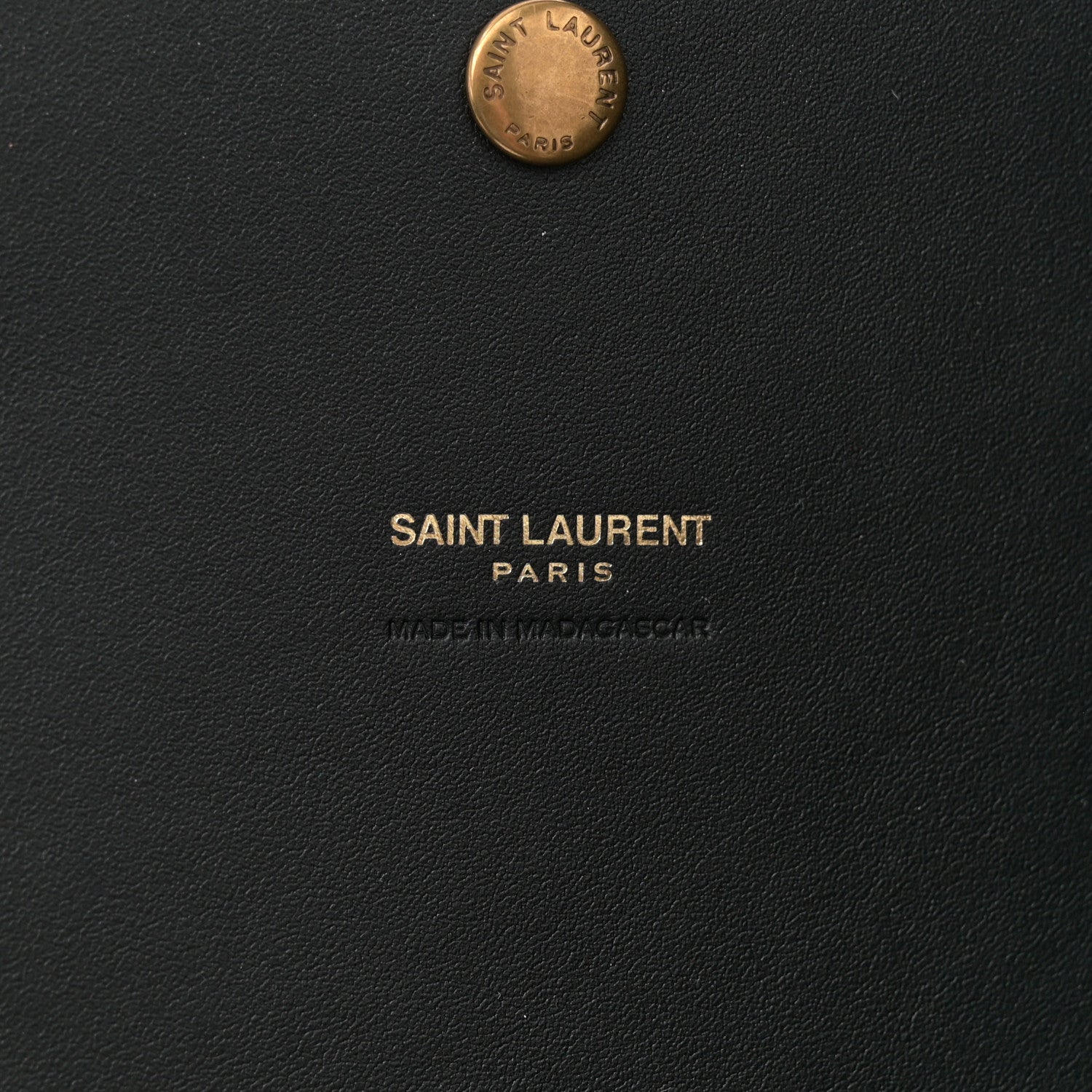 Saint Laurent Raffia Logo Tote Black 6 of 10