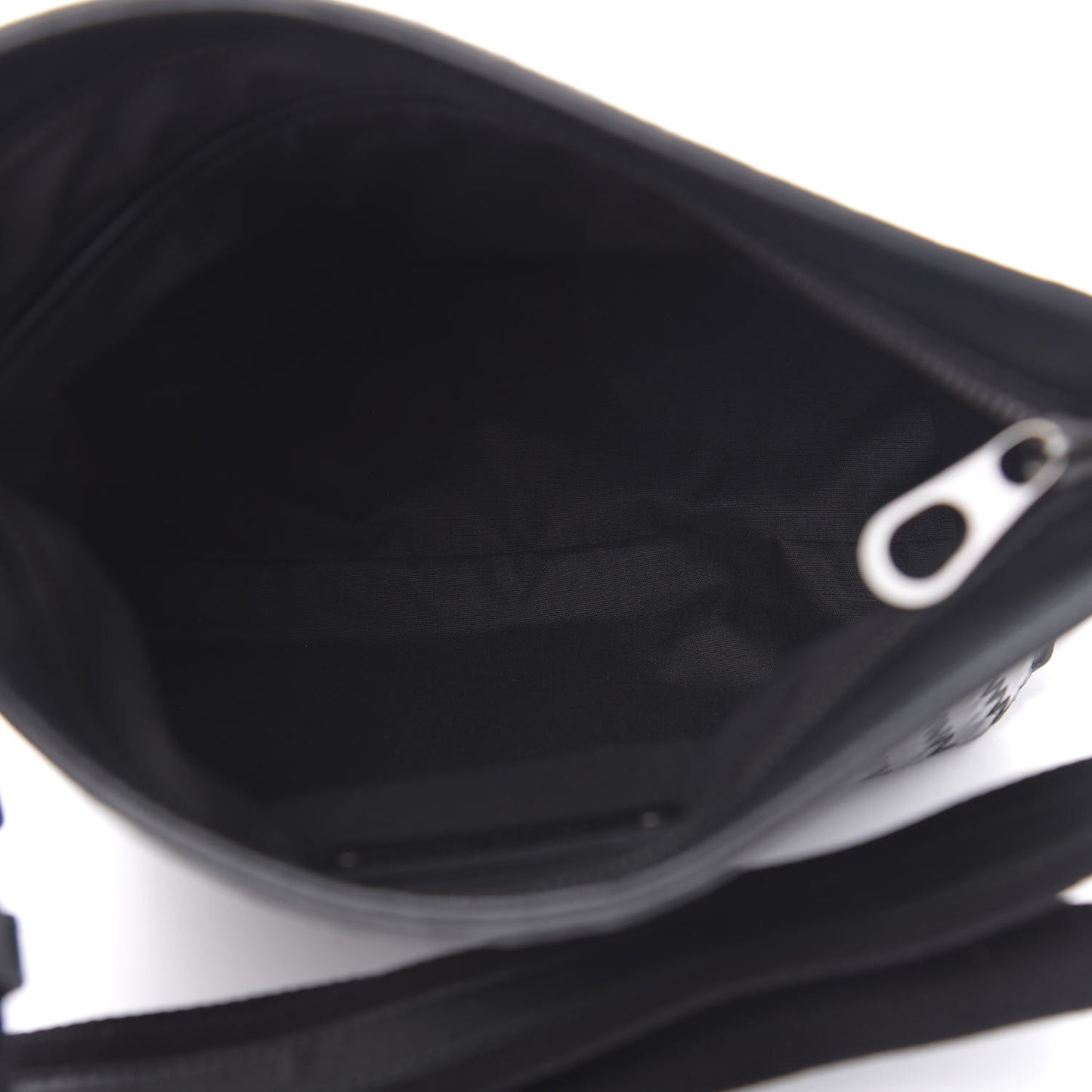 Nappa Intrecciato VN Crossbody Messenger Bag Black