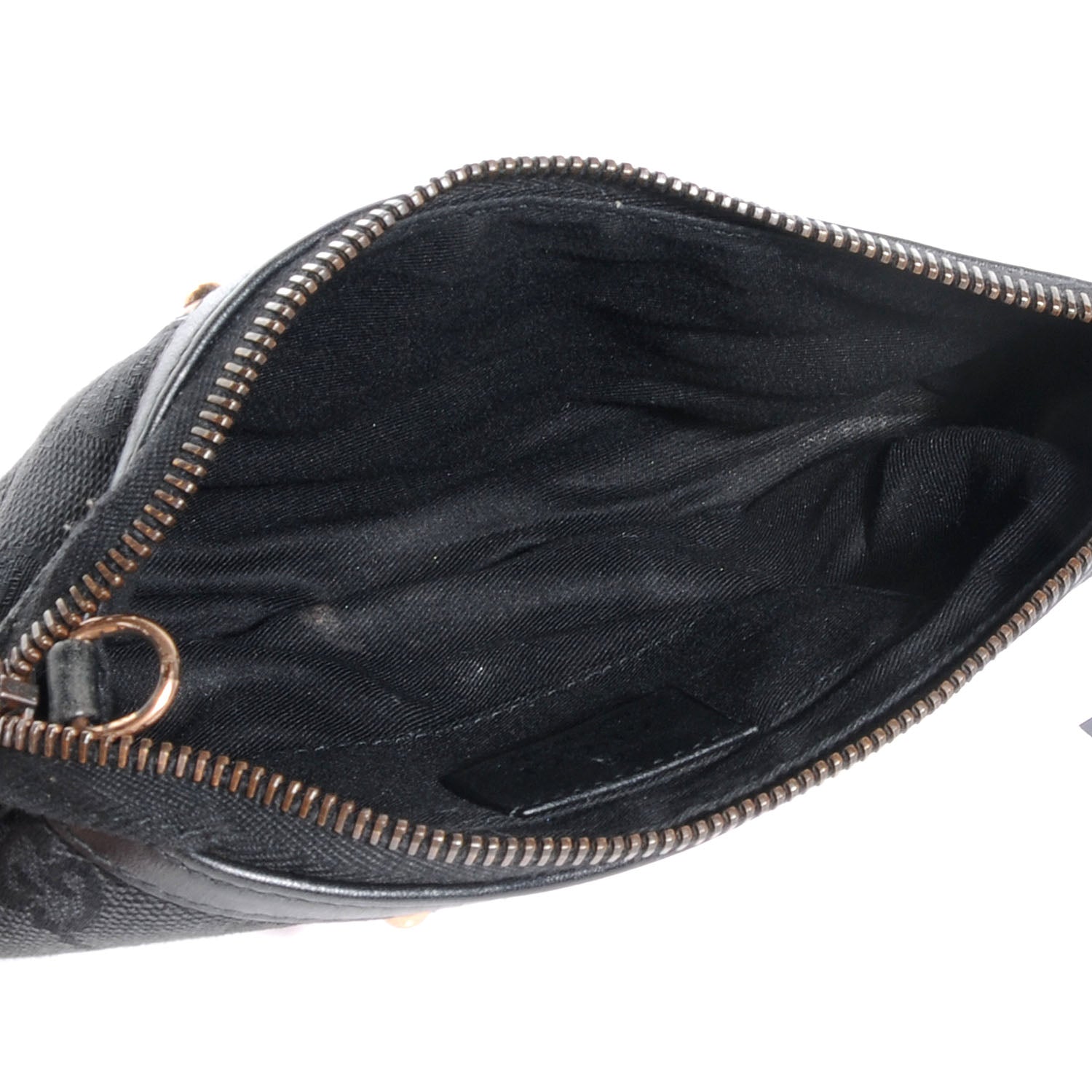 Gucci Monogram Web Clutch Black 5 of 7