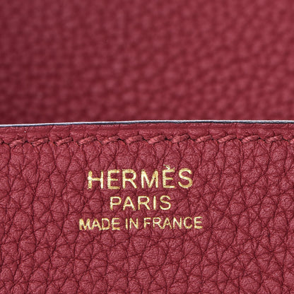 Hermes Togo Birkin 30 Rouge Grenat 21 of 35