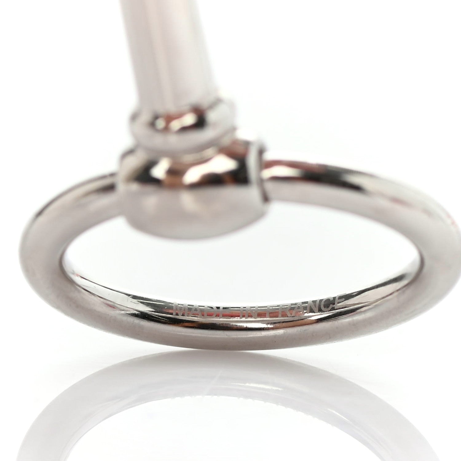 Hermes Palladium Curiosite Cle H Charm 4 of 4