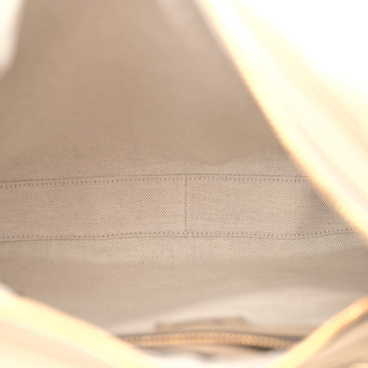Gucci Aria Calfskin Web Large Attache Shoulder Bag Beige 5 of 11