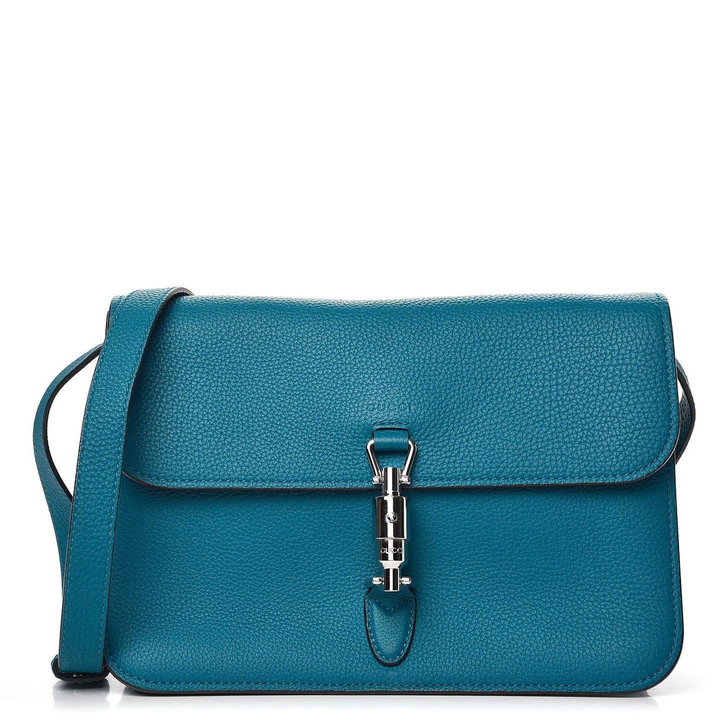 Soft Calfskin Small Jackie Shoulder Bag Blue