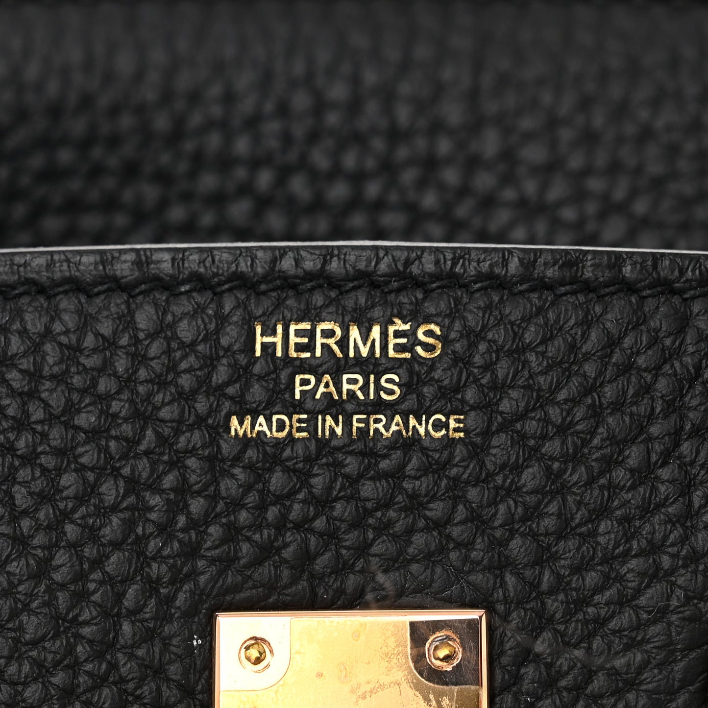 Togo Birkin 25 Black