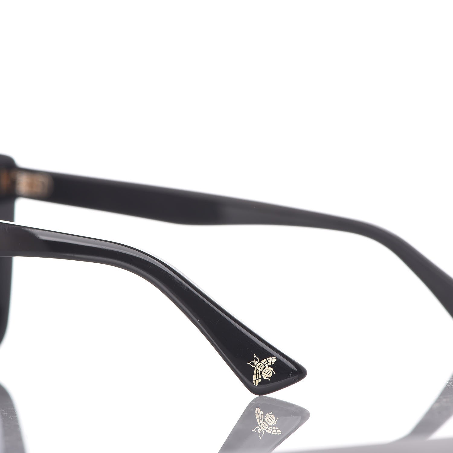 Gucci Cat Eye Sunglasses GG0163S Black 5 of 10