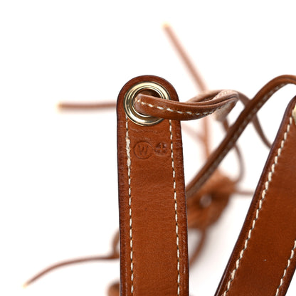 Hermes Barenia Pochette Belt Bag Fauve 9 of 10
