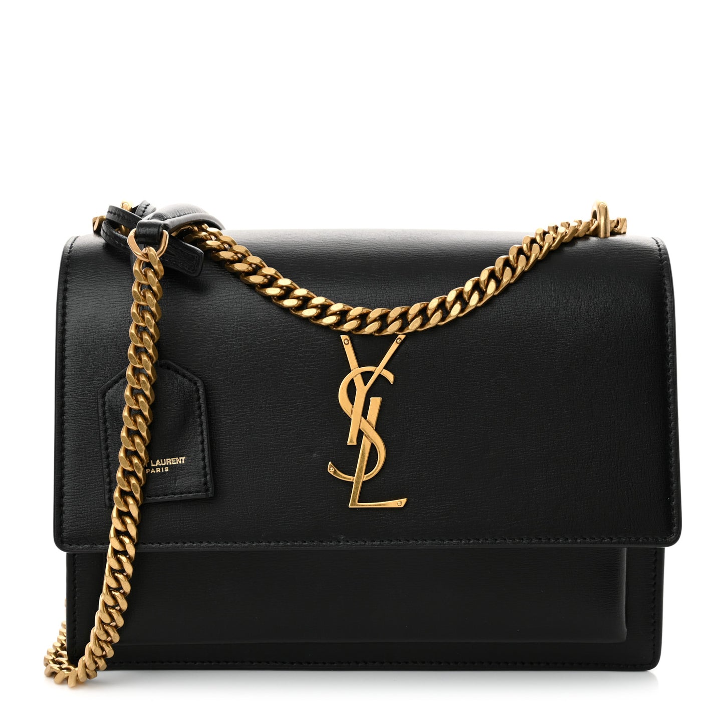 Calfskin Medium Monogram Sunset Black