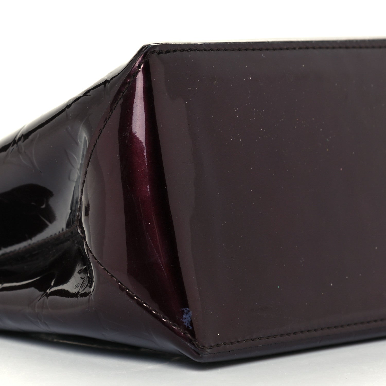 Louis Vuitton Vernis Wilshire PM Amarante 8 of 9