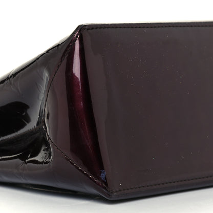 Louis Vuitton Vernis Wilshire PM Amarante 8 of 9