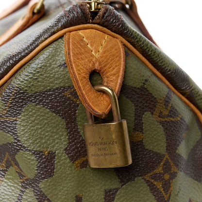 Louis Vuitton Monogram Graffiti Speedy 30 Kaki 8 of 14
