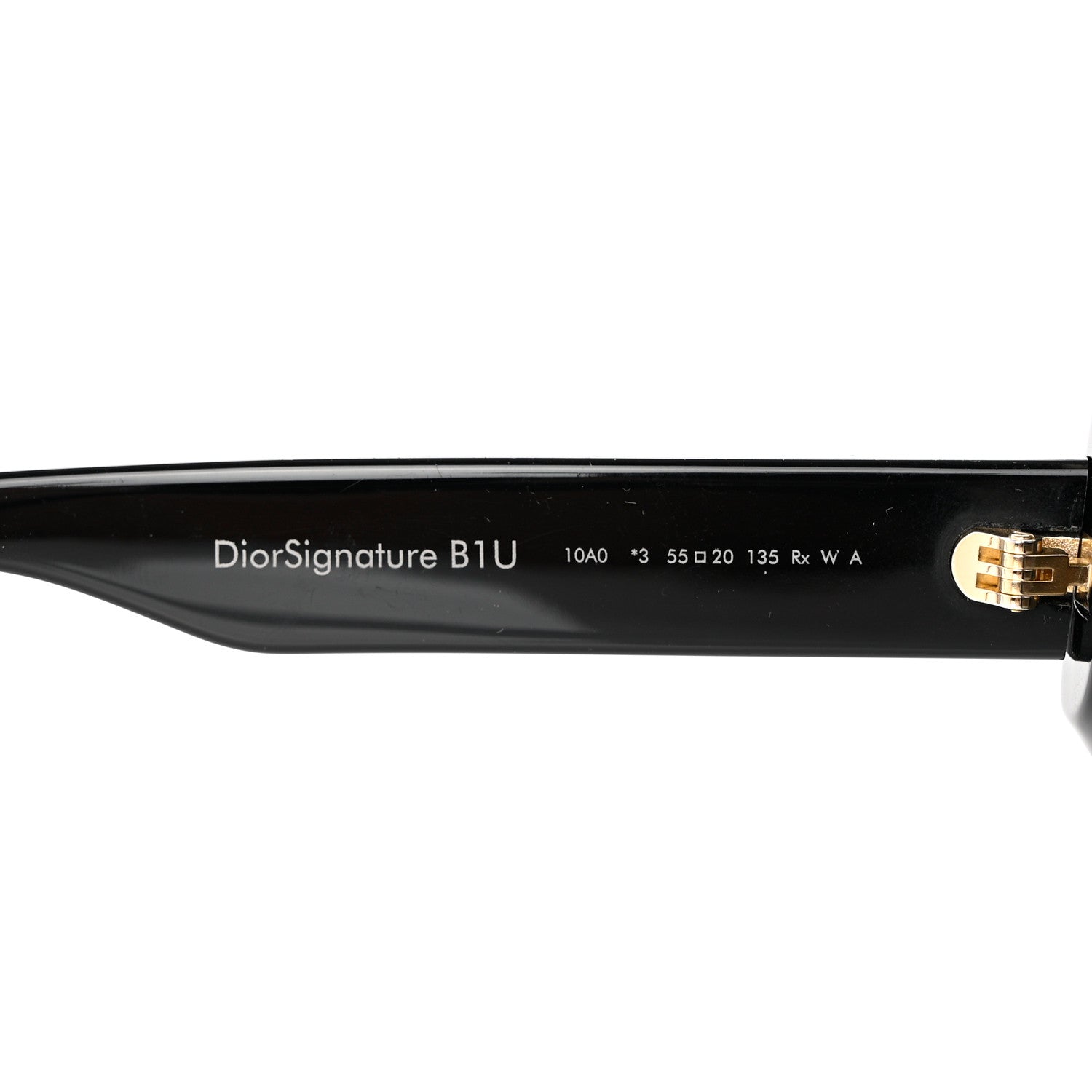 Christian Dior Acetate DiorSignature B1U Butterfly Sunglasses Black 5 of 8