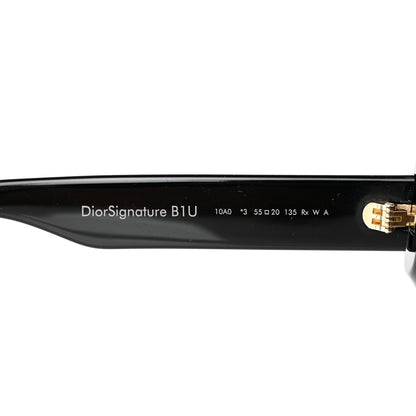Christian Dior Acetate DiorSignature B1U Butterfly Sunglasses Black 5 of 8
