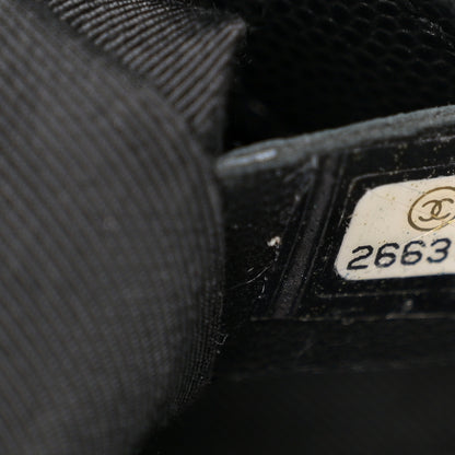 Chanel Caviar Quilted Medium Boy Flap Black 7 of 10