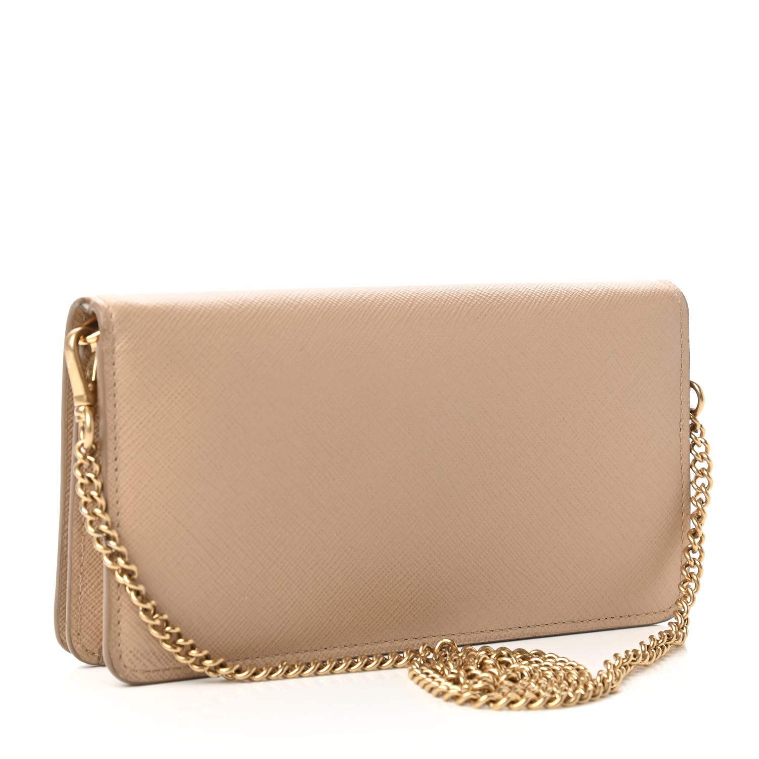 Prada Saffiano Metal Mini Crossbody Bag Cipria 3 of 10
