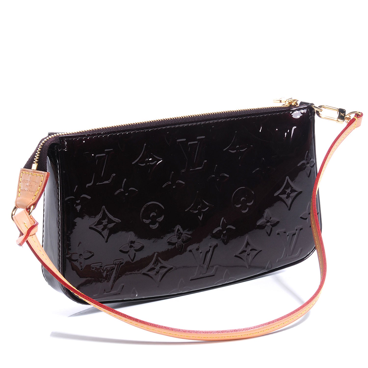 Louis Vuitton Vernis Pochette Accessories NM Amarante 3 of 7