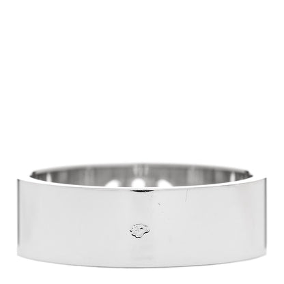 Hermes 18K White Gold Diamond PM H D'Ancre Ring 50 5.25 3 of 5