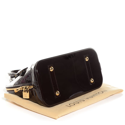 Louis Vuitton Vernis Alma PM Amarante 4 of 7