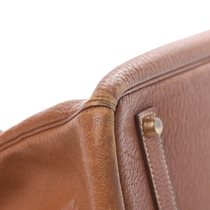Hermes Chevre de Coromandel Birkin 35 Gold 12 of 17