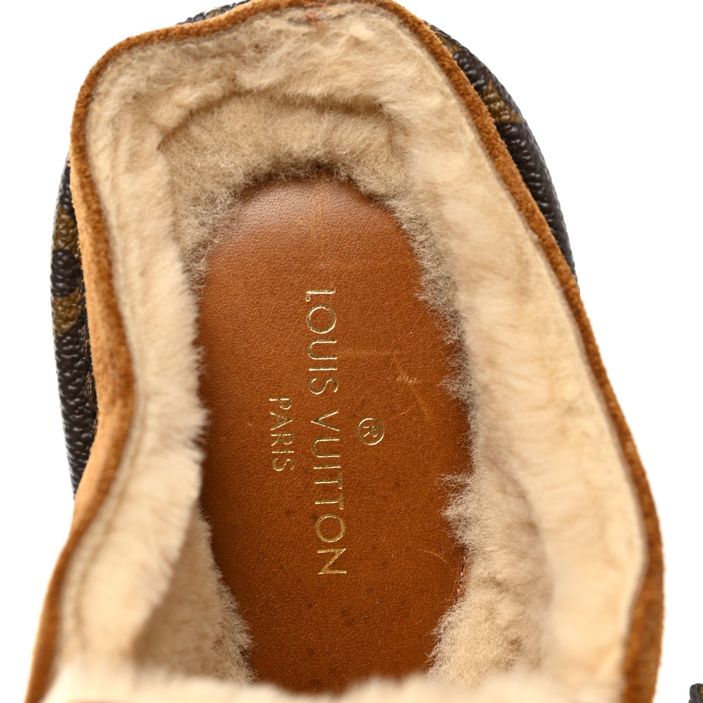 Suede Cosy Mule 6 Brown